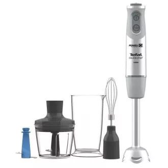 Tefal HB65KD38 QuickChef ponorný tyčový mixér, 1000 W, 20 rychlostí, 4 nože, mixovací nádoba, nádoba na sekání Tefal HB65KD38 QuickChef ponorný tyčový mixér, 1000 W, 20 rychlostí, 4 nože, mixovací nádoba, nádoba na sekání
