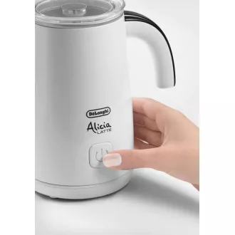 DeLonghi Alicia Latte EMF2.W automatický napěňovač mléka, objem 250/140 ml, možnost ohřevu
