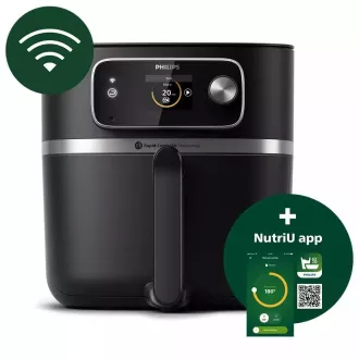 Philips 7000 Series Airfryer Combi XXL Connected HD9880/90 horkovzdušná fritéza, 2200 W, Wi-Fi, automatické programy Philips 7000 Series Airfryer Combi XXL Connected HD9880/90 horkovzdušná fritéza, 2200 W, Wi-Fi, automatické programy