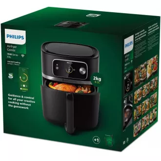 Philips 7000 Series Airfryer Combi XXL Connected HD9880/90 horkovzdušná fritéza, 2200 W, Wi-Fi, automatické programy Philips 7000 Series Airfryer Combi XXL Connected HD9880/90 horkovzdušná fritéza, 2200 W, Wi-Fi, automatické programy