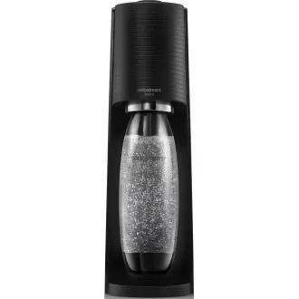 SodaStream Terra Black výrobník sody, mechanický, 2x 1l láhev SodaStream Fuse, bombička s CO2, černý - Rozbalené SodaStream Terra Black výrobník sody, mechanický, 2x 1l láhev SodaStream Fuse, bombička s CO2, černý - Rozbalené
