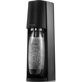 SodaStream Terra Black výrobník sody, mechanický, 2x 1l láhev SodaStream Fuse, bombička s CO2, černý SodaStream Terra Black výrobník sody, mechanický, 2x 1l láhev SodaStream Fuse, bombička s CO2, černý