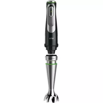 Braun MQ9195XLI tyčový mixér, 1200 W, ActiveBlade, plynulá regulace rychlostí, SmartSpeed, rozsáhlé příslušenství