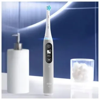 Oral-B iO Series 6s elektrický zubní kartáček, časovač, tlakový senzor, 5 programů, aplikace Oral-B, šedá