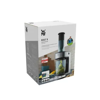 WMF Kult X spiralizér, 80 W, nádoba 1.25 l, krájecí nástavce, dětská pojistka