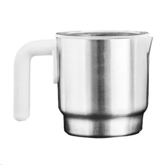 Orava elektrický zpěňovač mléka, 500 W, 4 volitelné programy, 350 ml, bílá
