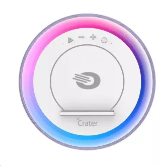 Orava noční lampa s RGB světlem, nabíječkou chytrého telefonu a reproduktorem