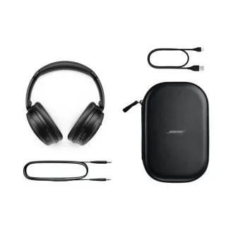 BOSE QuietComfort Headphones sluchátka, bezdrátová, přes hlavu, USB-C, okolo uší, ANC, černá - Rozbalené