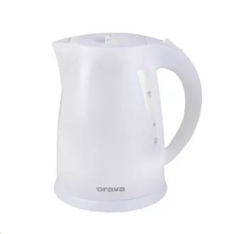 Orava VK-3117 W varná konvice 2000 W, 1.7 l, automatické vypnutí, bílá