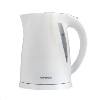 Orava VK-3117 W varná konvice 2000 W, 1.7 l, automatické vypnutí, bílá