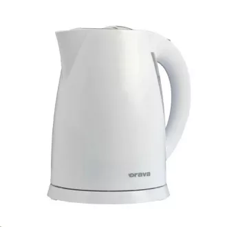 Orava VK-3117 W varná konvice 2000 W, 1.7 l, automatické vypnutí, bílá