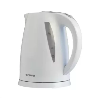 Orava VK-3117 W varná konvice 2000 W, 1.7 l, automatické vypnutí, bílá
