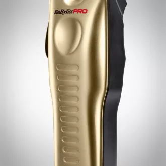 BaByliss Pro 4 FX825GE profesionální zastřihovač, titanové čepele, 3300 mAh baterie, zlatá BaByliss Pro 4 FX825GE profesionální zastřihovač, titanové čepele, 3300 mAh baterie, zlatá