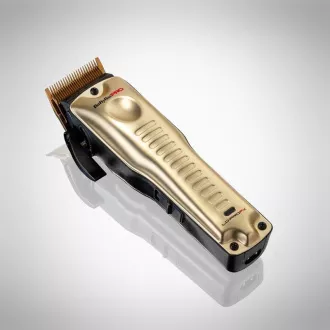 BaByliss Pro 4 FX825GE profesionální zastřihovač, titanové čepele, 3300 mAh baterie, zlatá BaByliss Pro 4 FX825GE profesionální zastřihovač, titanové čepele, 3300 mAh baterie, zlatá