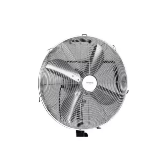 Orava SF-200 X stojanový kovový ventilátor, 3 stupně rychlosti, automatické otáčení, stříbrná