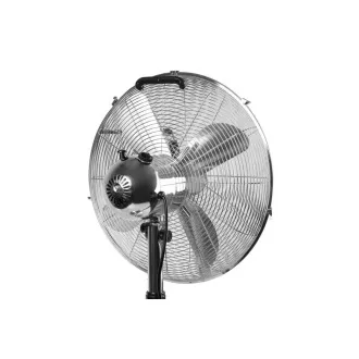 Orava SF-200 X stojanový kovový ventilátor, 3 stupně rychlosti, automatické otáčení, stříbrná