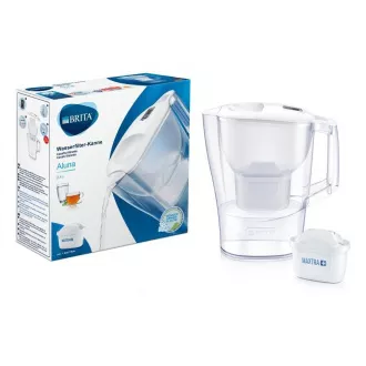 Brita Aluna Cool filtrační konvice, 1x filtrační patrona, bílá