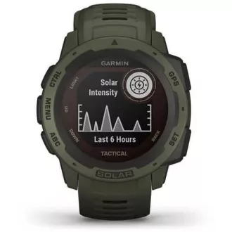 Garmin GPS sportovní hodinky Instinct Solar Tactical Black Optic