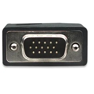 MANHATTAN kabel SVGA k monitoru s feritovými jádry, HD15 Male / HD15 Male, 1.8m, Black