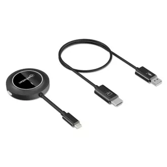 MANHATTAN HDMI Bezdrátová sada na prezentaci, 1080p, černá