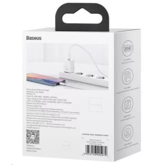 Baseus Super Si rychlonabíjecí adaptér IC 30W bílá