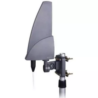 EVOLVEO Shark, aktivní venkovní anténa DAB+/DVB-T2, filtr LTE, 4G, 5G