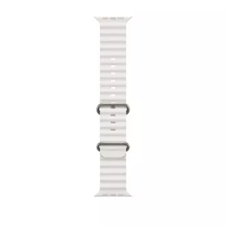 RhinoTech řemínek Ocean pro Apple Watch 38/40/41mm bílá