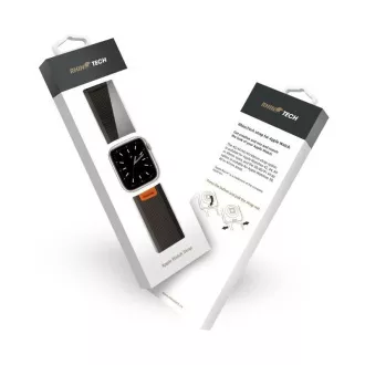 RhinoTech řemínek Ultra Wild Trail pro Apple Watch 38/40/41mm černá/šedá