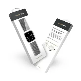 RhinoTech řemínek Magic Tape pro Apple Watch 38/40/41mm bílá