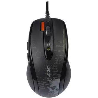 A4tech F5, V-Track herní myš, až 3000DPI, paměť 160kB, 7 tlačítek, USB, černá A4tech F5, V-Track herní myš, až 3000DPI, paměť 160kB, 7 tlačítek, USB, černá
