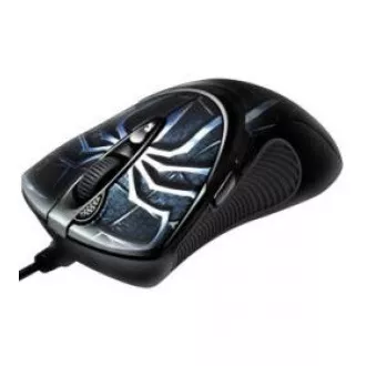A4tech XL-747H, herní myš, ANTI-VIBRATE, 3600DPI, motiv pavouk modrý