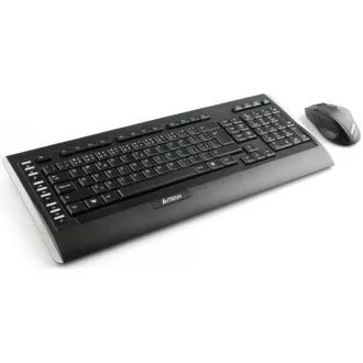 A4tech 9300F set bezdr. kláv. + bezdr. V-Track optická myš, CZ/US, USB