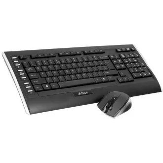 A4tech 9300F set bezdr. kláv. + bezdr. V-Track optická myš, CZ/US, USB