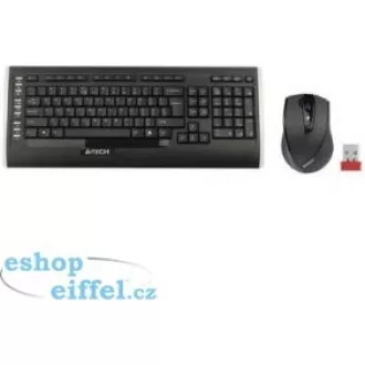 A4tech 9300F set bezdr. kláv. + bezdr. V-Track optická myš, CZ/US, USB
