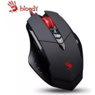 A4tech BLOODY V7 herní myš, až 3200DPI, V-Track technologie, 160KB paměť, USB, CORE 3, kovové podložky