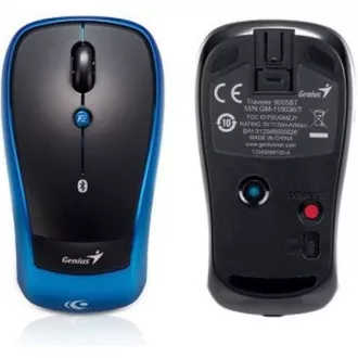 GENIUS myš Traveler 9005BT/ bluetooth/ 1200 dpi/ bezdrátová/ černomodrá
