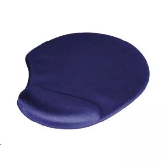 Hama ergonomická gélová podložka pod myš, modrá Hama ergonomická gélová podložka pod myš, modrá