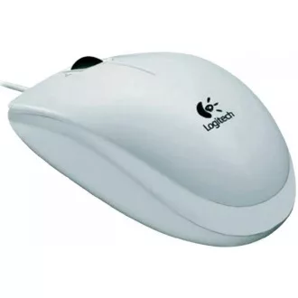 Logitech Mouse B100, white