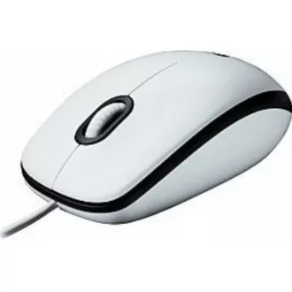 Logitech Mouse B100, white