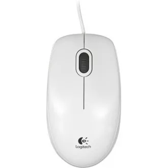 Logitech Mouse B100, white