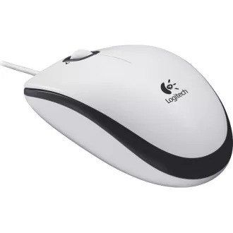 Logitech Mouse B100, white