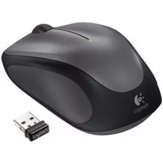 Logitech Bezdrátová myš M235, Kompaktní, šedá