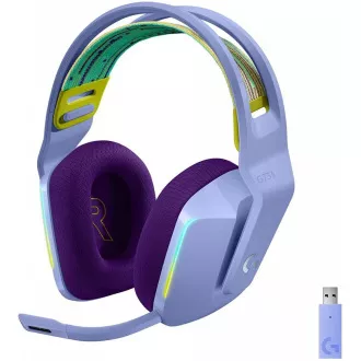 Logitech herní sluchátka G733, LIGHTSPEED Wireless RGB Gaming Headset, EMEA, white