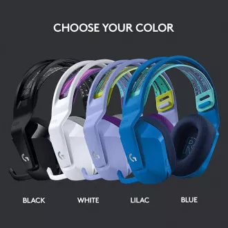 Logitech herní sluchátka G733, LIGHTSPEED Wireless RGB Gaming Headset, EMEA, black