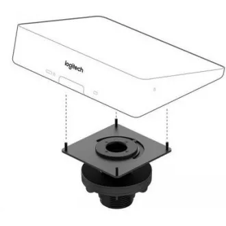 Logitech držák na stůl, Tap Table Mount, WW, Dark Grey