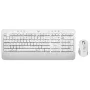 Logitech Set klávesnice a myš Signature MK650, CZ-SK, bílá/šedá