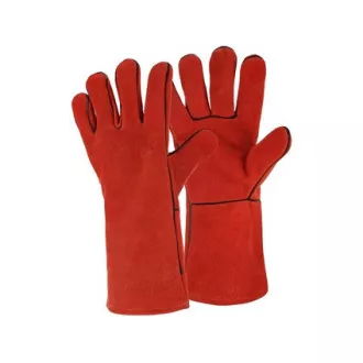 Rukavice CXS PATON RED, svářecí, červené, vel. 11