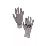Protipořezové rukavice CITA, šedé, vel. 06