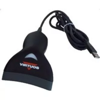 Virtuos CCD čtečka HT-10, USB (klávesnice/RS232 emulace), černá