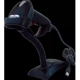 Virtuos laserová čtečka HT-900A, USB (emulace klávesnice/RS232), černá